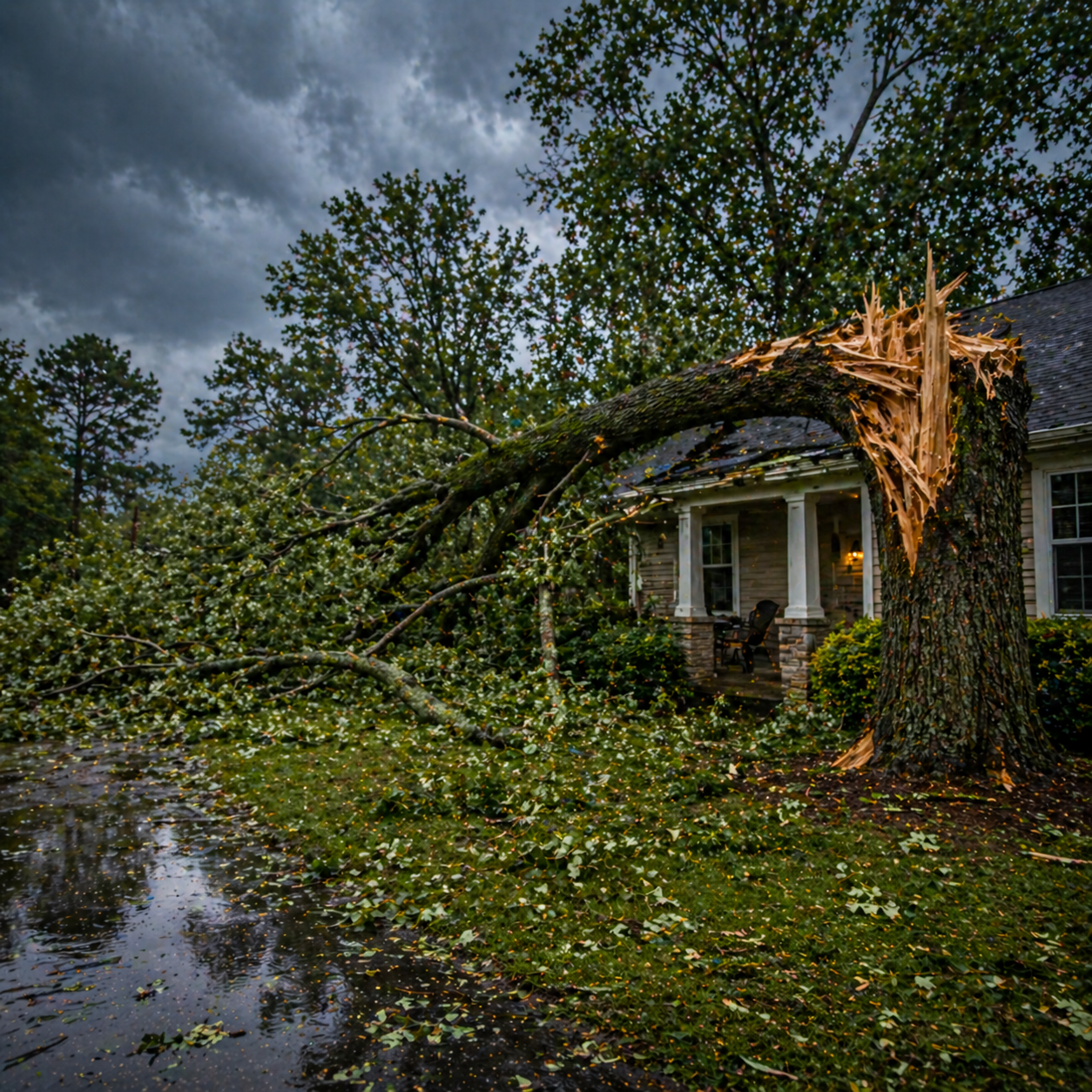 Our 24/7 Emergency Tree Service Process
