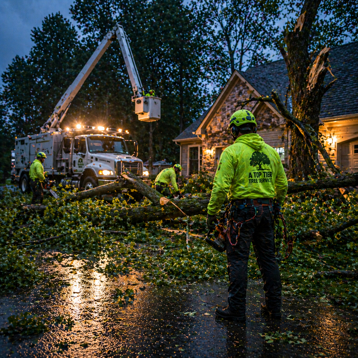 Storm Damage and Dangerous Tree Situations